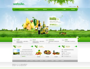 食品行業(yè)企業(yè)網(wǎng)站模板可視化版 響應式設計與手機軟件應用